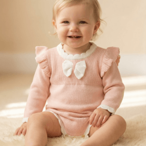 The Little Darling Knit Romper (Item No.: BDR3004)
