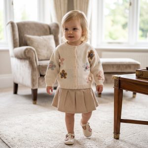 The Heirloom Flower Cardigan (Item No.: GFC5201)