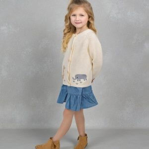 The Safari Embroidered Cardigan (Item No.: GSC5203)