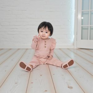 The Petal Knit Essential Romper (Item No.: BBR3001)